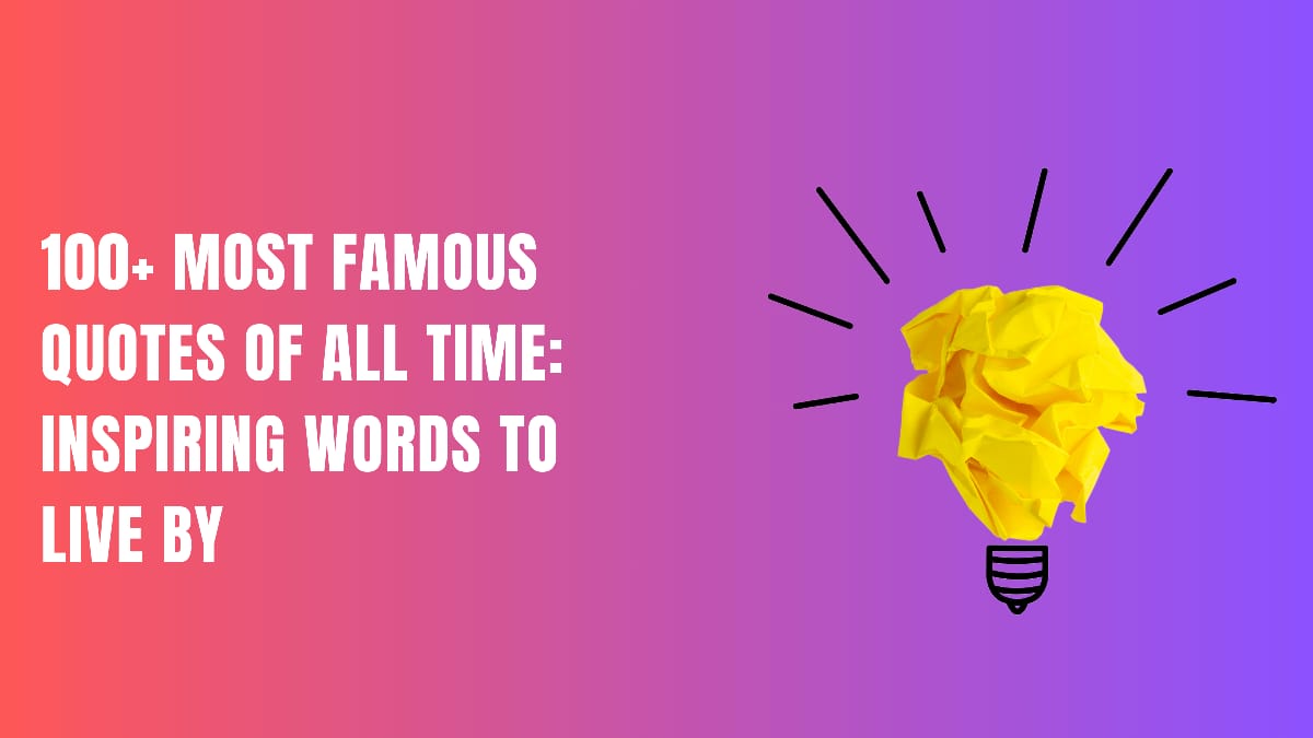 100+ Most Famous Movie Quotes of All Time